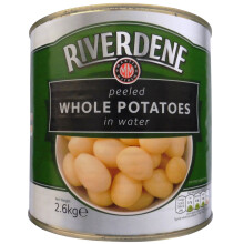 Riverdene Peeled New Potatoes in Water - 1x2.6kg