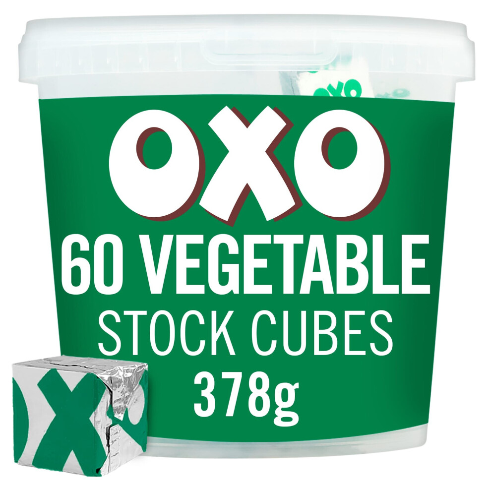 Oxo Vegetable Stock Cubes - 6x60cubes