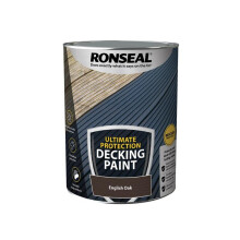 Ronseal Ultimate Protection Decking Paint English Oak 5 litre 39149