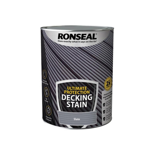 Ronseal Ronseal Ultimate Protection Decking Stain Slate 5 Litre 39123