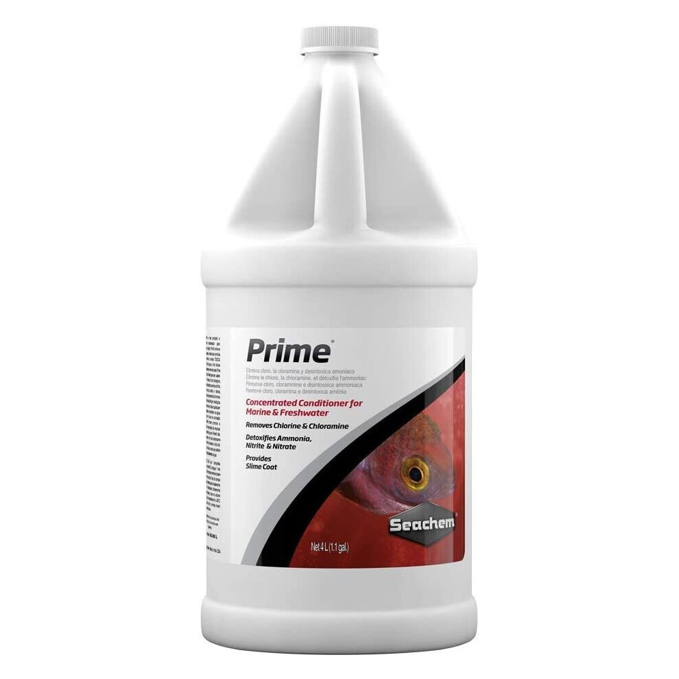 Seachem Prime Concentrated Conditioner, 4 Litre