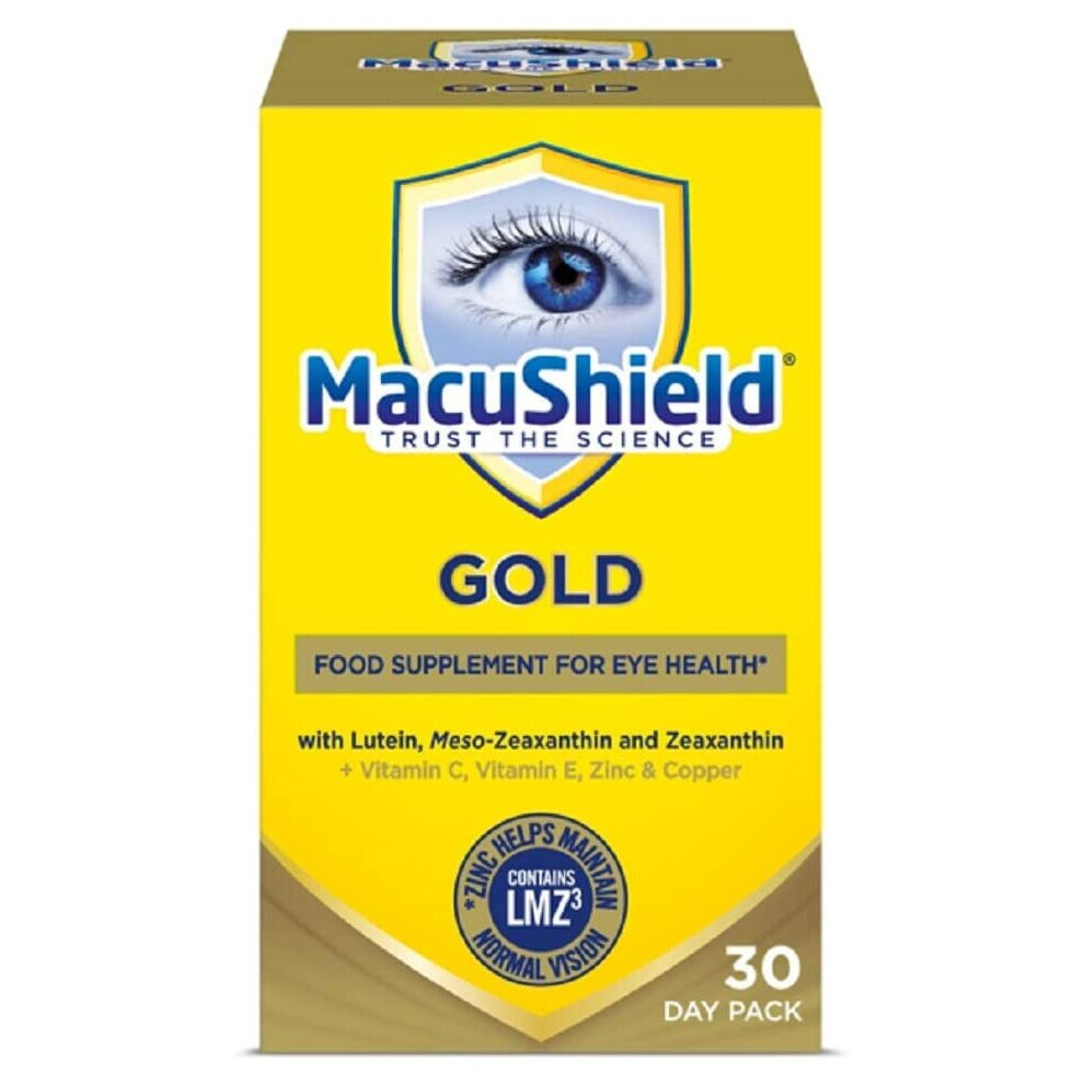 Macu Shield Gold Food Supplement - 30 day pack