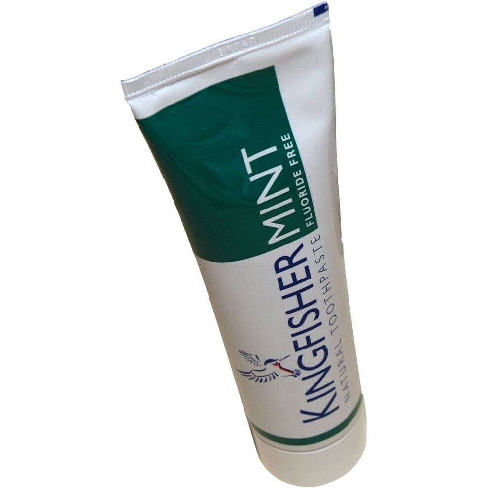 Kingfisher 100ml Mint Fluoride Free Toothpaste, Pack of 3