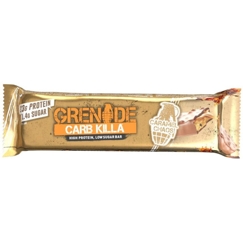 Grenade Grenade Low Carb Hyperprotein Bar - Chaos Caramel, 12 x 60g 1