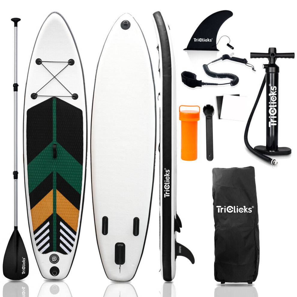 SUP Board Inflatable Stand Up Paddle Board 300x76x15cm for Adults/Kids Package Kit