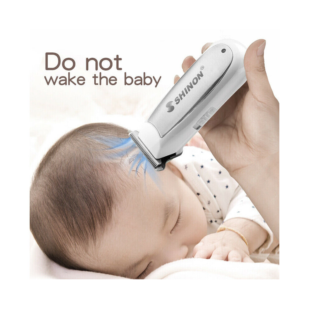 Electric Kid Hair Clipper Child/Baby Safe Decibel Trimmer Silent Cutting Machine