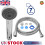 7 Mode Universal Turbo Pressure Chrome Shower Head and Hose Saving 50% 1