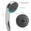 7 Mode Universal Turbo Pressure Chrome Shower Head and Hose Saving 50% 4