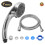 7 Mode Universal Turbo Pressure Chrome Shower Head and Hose Saving 50% 7