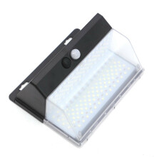 206LED Solar Power Light PIR Motion Sensor Outdoor Garden Wall Path Lamps