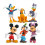 6pcs Disney Mickey Mouse Σχήμα κέικ Topper παιχνίδι δώρο 1