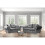 (3+2 Seater, Grey) Ashwin Corner and 3+2 Seater Sofa 1