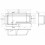 Lomond L Shape Left Hand Bathroom Suite in Gloss White Vanity Unit BTW Pan Set 4