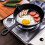 3Pcs CAST IRON Non-Stick Frying Griddle Pan Barbecue Skillets 9