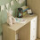(White & Oak) Neptune Oak Junior Desk - 3 Drawer Study Table 3