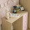 (Pink & Oak) Neptune Oak Junior Desk - 3 Drawer Study Table 3