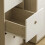 (White & Oak) Neptune Oak Junior Desk - 3 Drawer Study Table 5