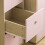 (Pink & Oak) Neptune Oak Junior Desk - 3 Drawer Study Table 5