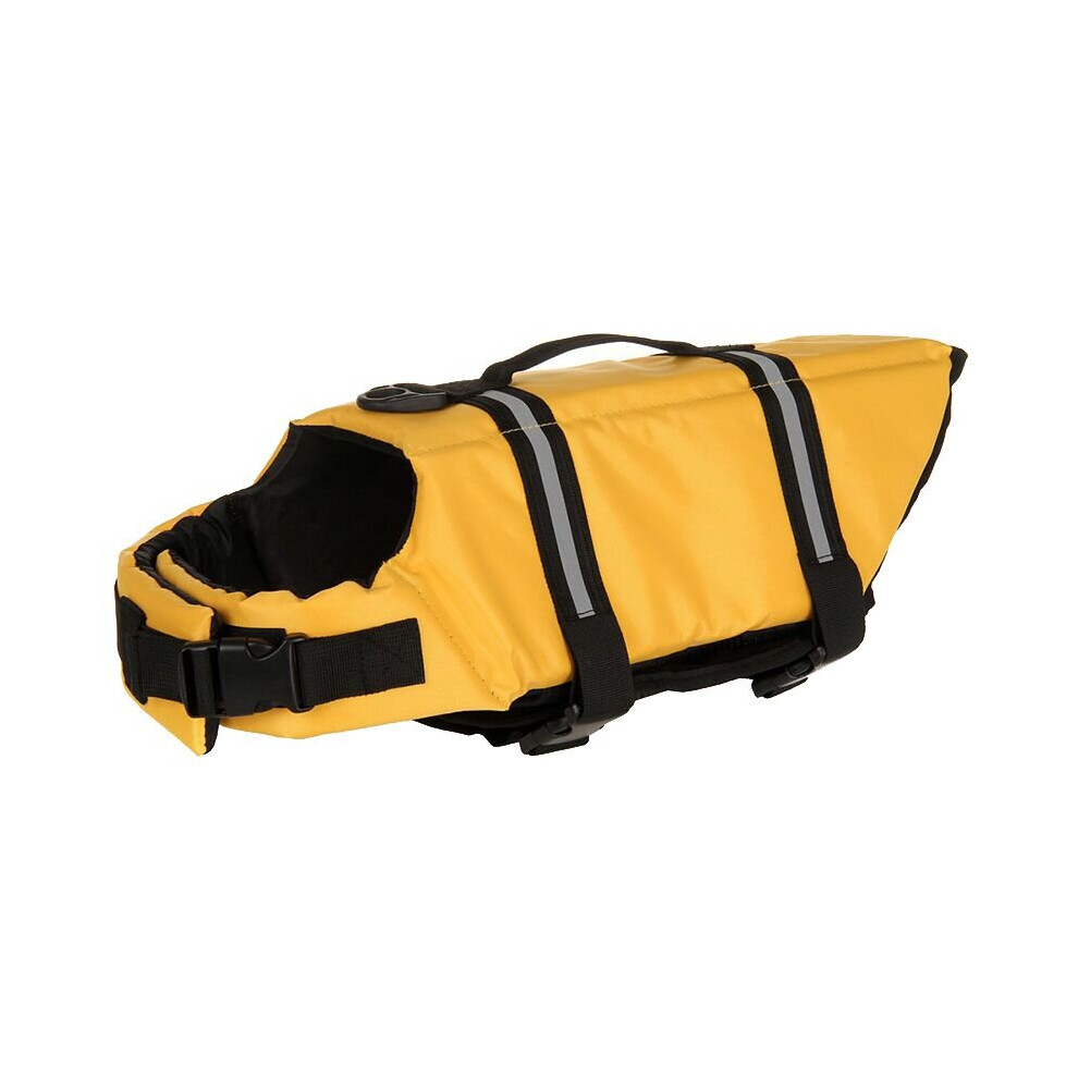 (Yellow, 2XL(40-50 kg)) Pet Vest Dog Life Jacket Top Swimming Clothes