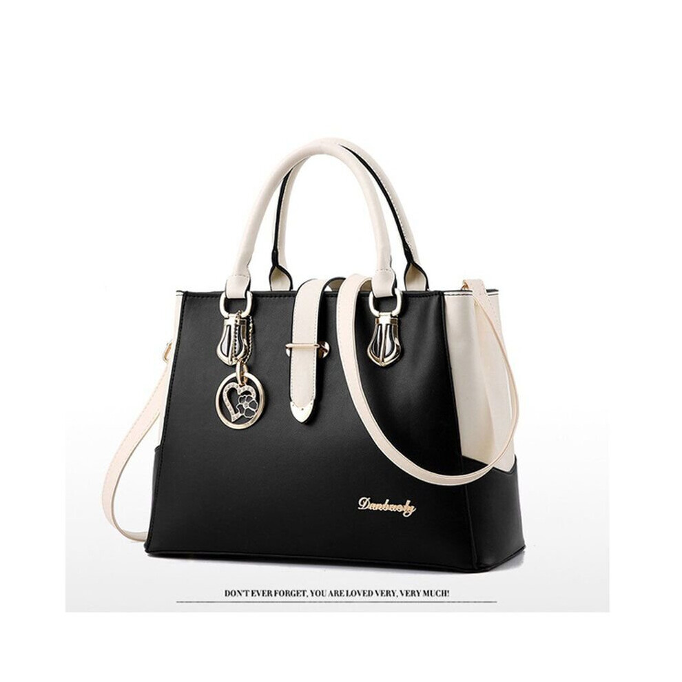 (Black) Women Handbags Simple Style Shoulder Bag 5 colors