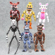 6pcs Five Nights at Freddy's Action Figures Toy Gift