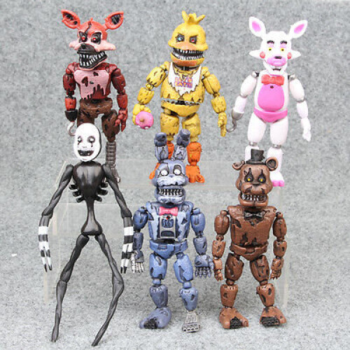 6pcs Five Nights at Freddy's Action Figures Toy Gift