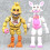 6pcs Five Nights at Freddy's Action Figures Toy Gift 5