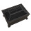 Dellonda 35" Rectangular Outdoor Fire Pit, Antique Bronze Effect - DG44 10
