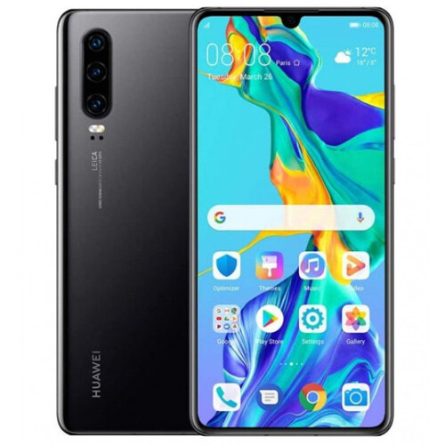 Refurbished Huawei Huawei P30 128GB Black Single Sim (Unlocked)