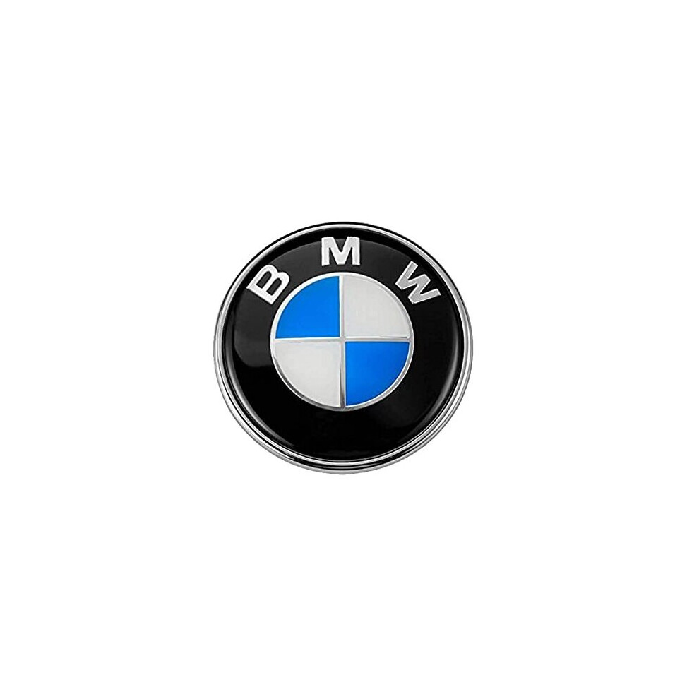 BMW Front Bonnet Boot Rear Logo Badge Emblem Z3 X6 X5 E Series 74mm on ...