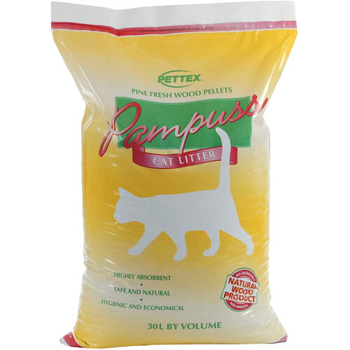 PETTEX Pettex Pampuss Woodbase Cat Litter 30 Litre