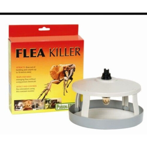 Gotcha Electronic Flea Killer Lamp Light for Pet Owners, Cats dogs 1