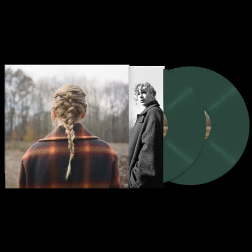 Taylor Swift - 'evermore' deluxe edition green LP on OnBuy