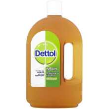 Dettol Antiseptic Disinfectant Liquid - 6x750ml | Wound cleansing, skin care, dandruff, spots & pimples, bathing & home cleaning