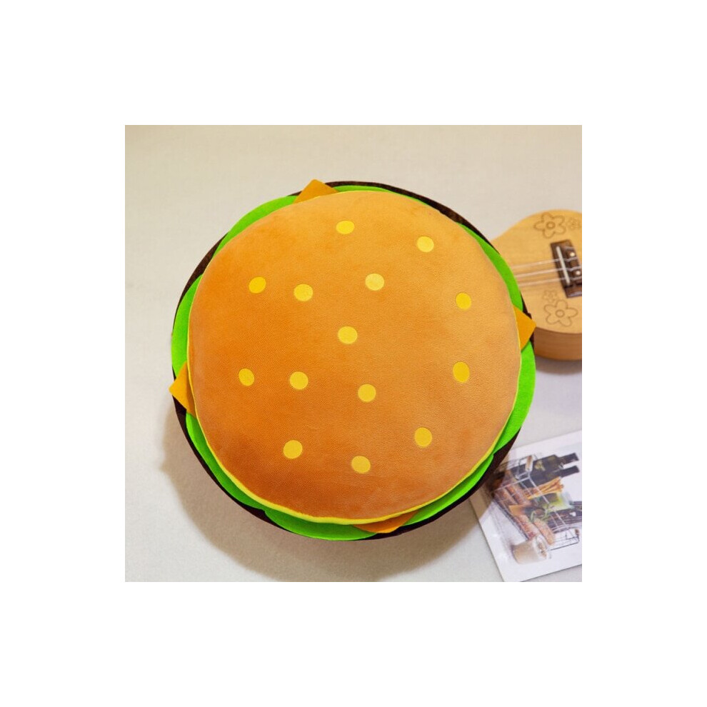 Photos - Other Toys creative burger plush toy soft padded plush cushion pillow cute hamburger pillow(30cm)
