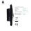 Trendi Switch Trendi 20 A Light Switch & Neon Insert Matt Black 3