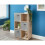 Spot On Dealz 6 Cube 3 Basket-Oak Bookcases, Shelving & Storage G-0341 1