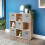 Spot On Dealz 9 Cube 5 Basket-Oak Bookcases, Shelving & Storage G-0342 1