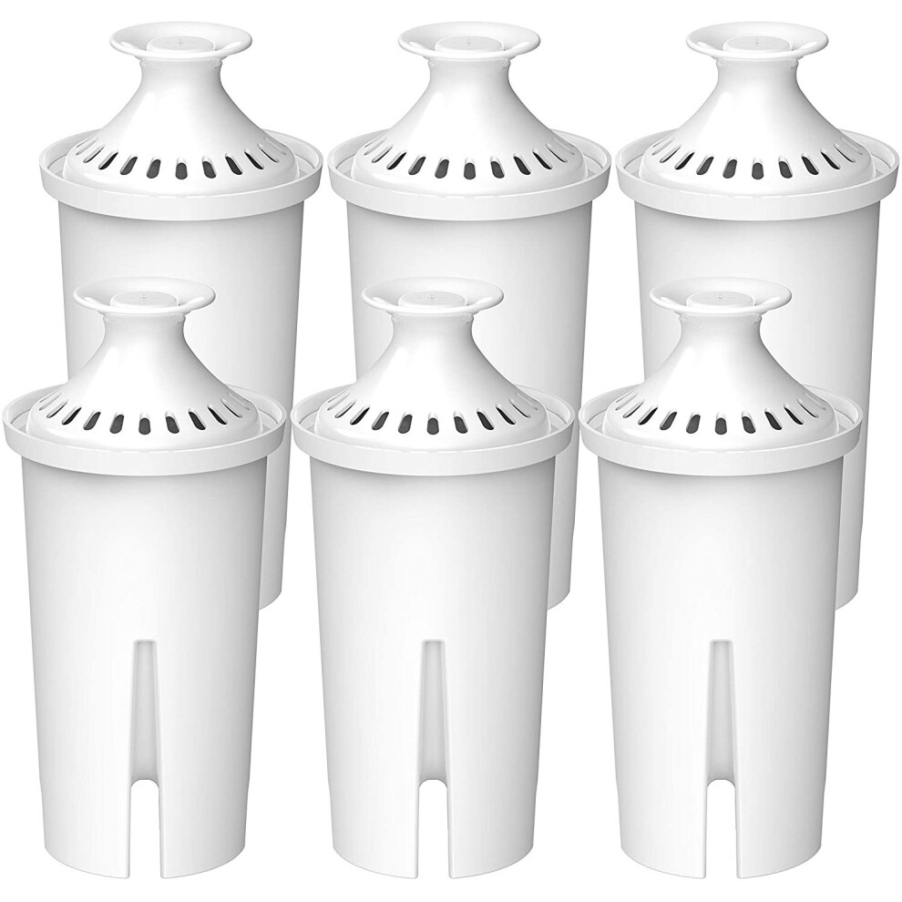 Waterdrop TÃV SÃD, NSF Certified Filter Cartridge, Compatible with Brita Classic, PearlCo, Mavea 107007, AquaOptima RUF916 Water Jug (6)