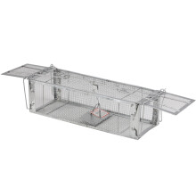 Rat Trap Squirrel Metal Humane Live Bait Vermin Rodent Cage Catcher