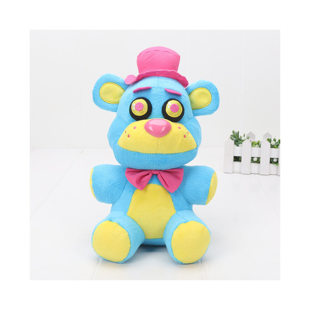 (New Blue Freddy) Five Nights at Freddy's FNAF Horror Game Plush Toy