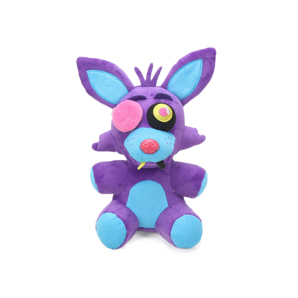 (New Foxy) Five Nights At Freddy's Fnaf Horror Game Plush Toy Purple