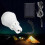 Ranpo Solar Panel Power LED Bulb Lights Rechargeable Outdoor Camping Tent Lamp 4