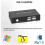 Rybozen 4K HDMI KVM Switch, USB KVM Switch 2 PC One Monitor Switch 6