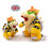 Boneco de peluche Super Mario Standing Bowser Koopa 6