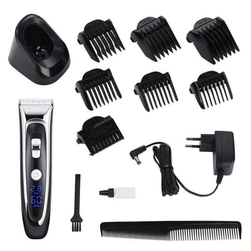 Hair Trimmer Electric Beard Trimmer with LCD Display black 2