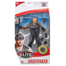 WWE MATTEL Undertaker Elite Collectie Actiefiguur, 6-in/15.24-cm Poseerbaar Verzamelobject voor WWE MATTEL Fans 8 Jaar en Ouder
