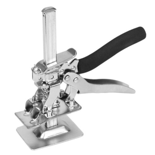 (Black/ All Steel) LABOR-SAVING ARM Door Board Lifter Cabinet Plaster Sheet Repair Height Regulator