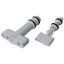 Worcester Bosch Boiler Filling Key - Large & Small (87161211070) Replacement Part for NG/LPG Boilers (15SBI, 24CDI, 24SBI, 26CDI, 28CDI, 35CDI II)