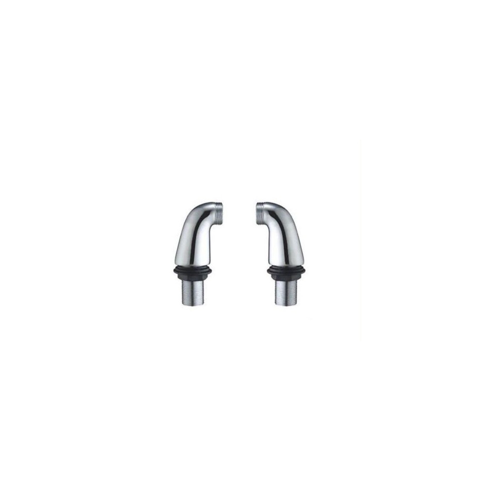 BATH SHOWER MIXER TAP LEGS PILLAR CONVERT WALL MOUNTED MIXER TO DECK MOUNTED